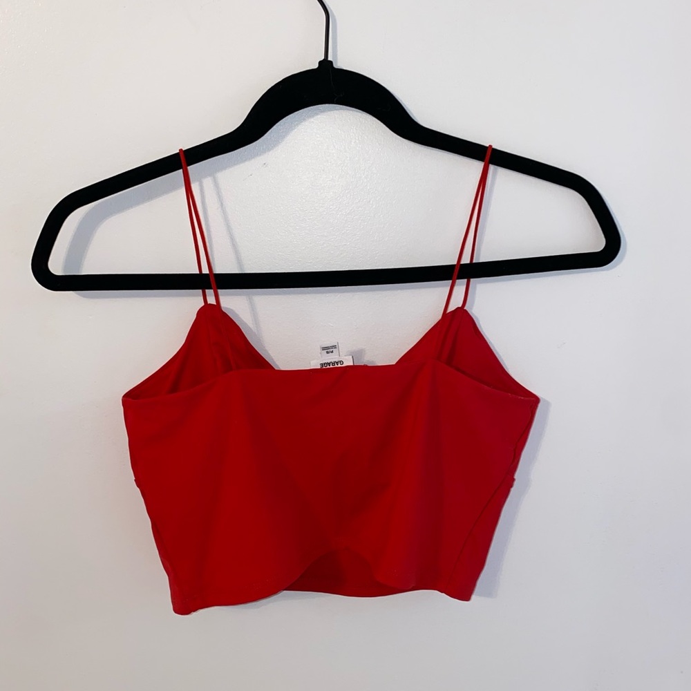Red Crop Top